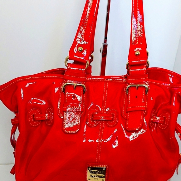 Dooney and Bourke patent satchel - Picture 1 of 9
